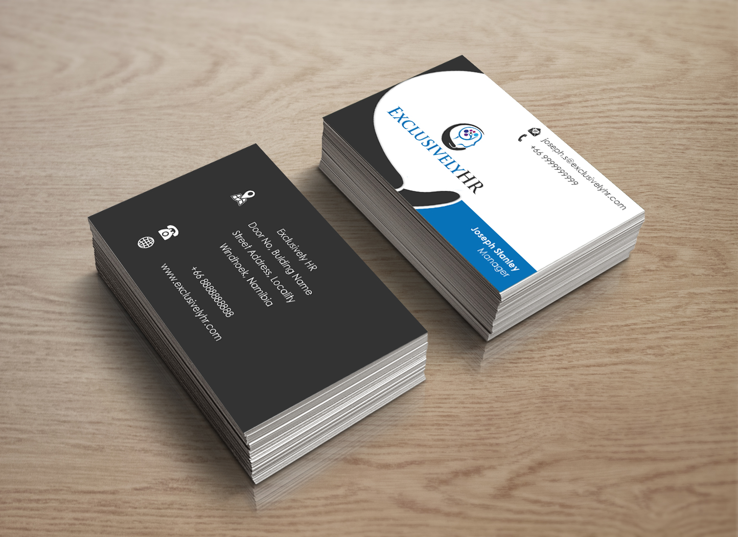 Business Card Design by vinayankms for this project | Design #19565831