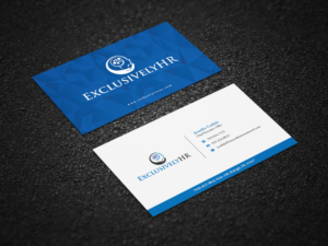 ExclusivelyHR Business Card | Diseño de Tarjeta de Presentación por Pointless Pixels India