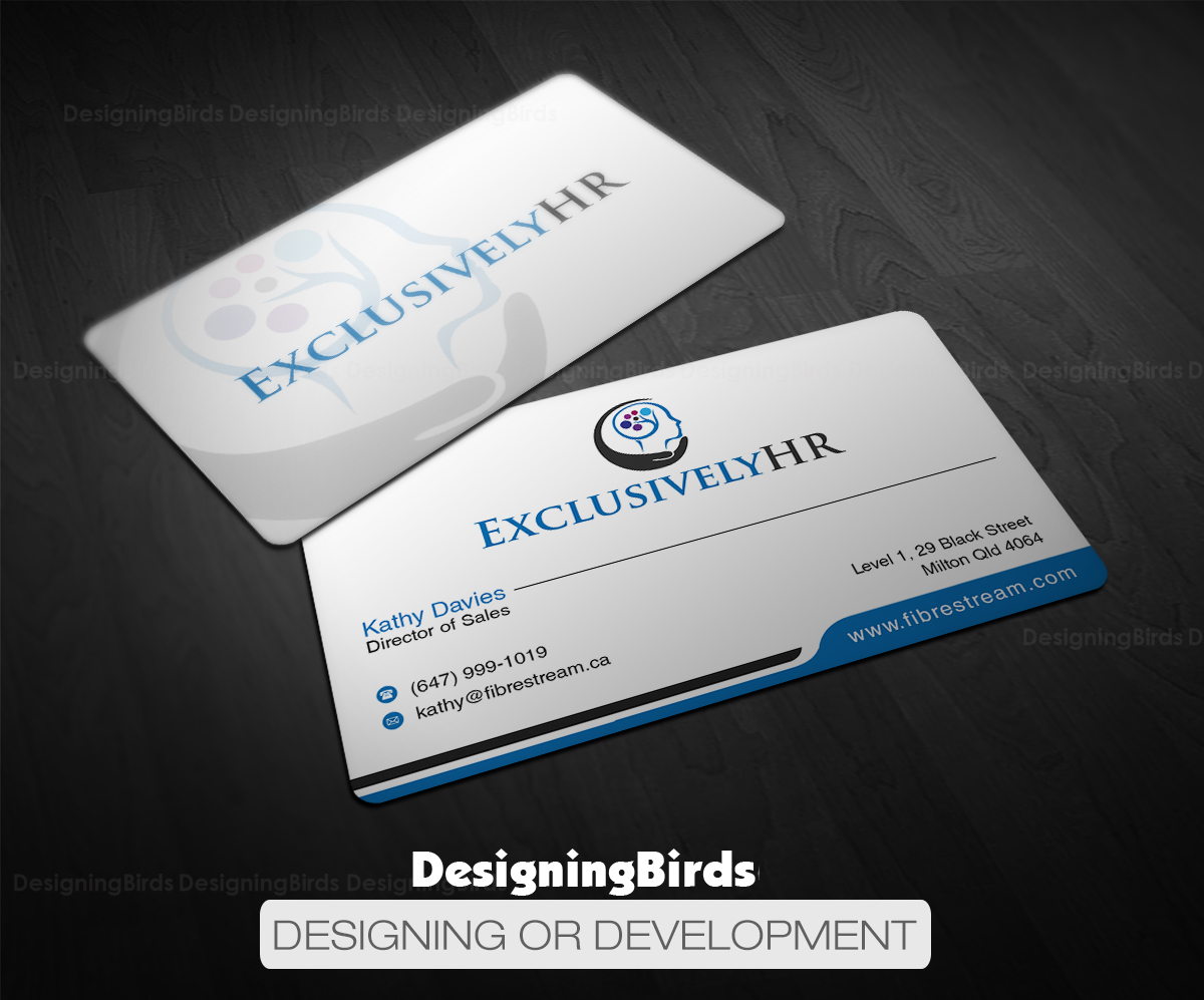 Business Card Design by Designing Birds for this project | Design #19584399