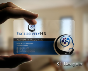 ExclusivelyHR Business Card | Diseño de Tarjeta de Presentación por SL Designer