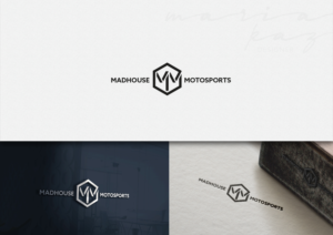 Logo Design by maria-kaz for Madhouse Motorsports | Design: #19616116