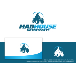Logo Design by alvinnavarra for Madhouse Motorsports | Design: #19582482