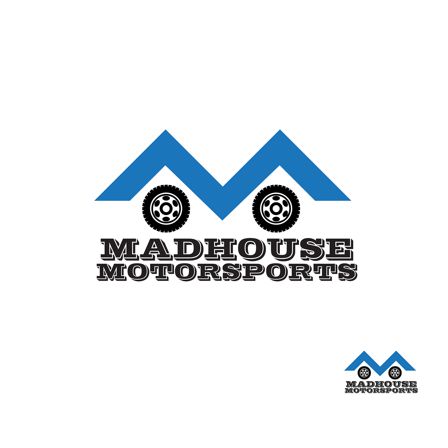 Logo Design by chinthaka 5 for Madhouse Motorsports | Design #19591857