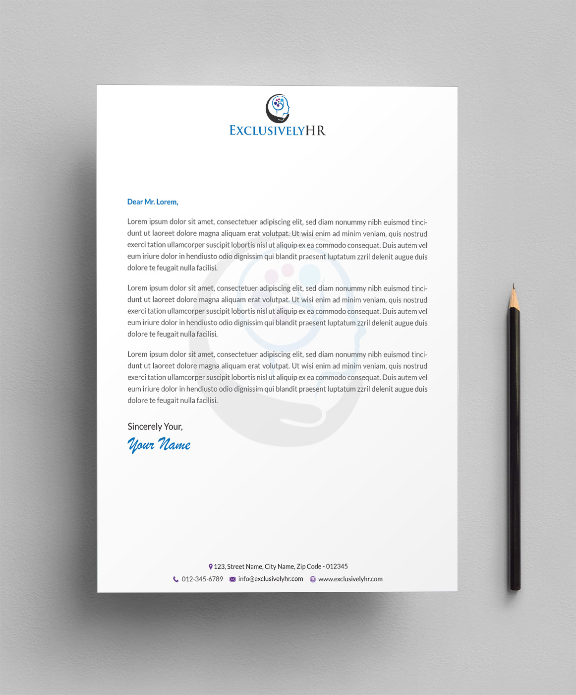 Briefkopf-Design von Infinitive Technology für dieses Projekt | Design #19566467