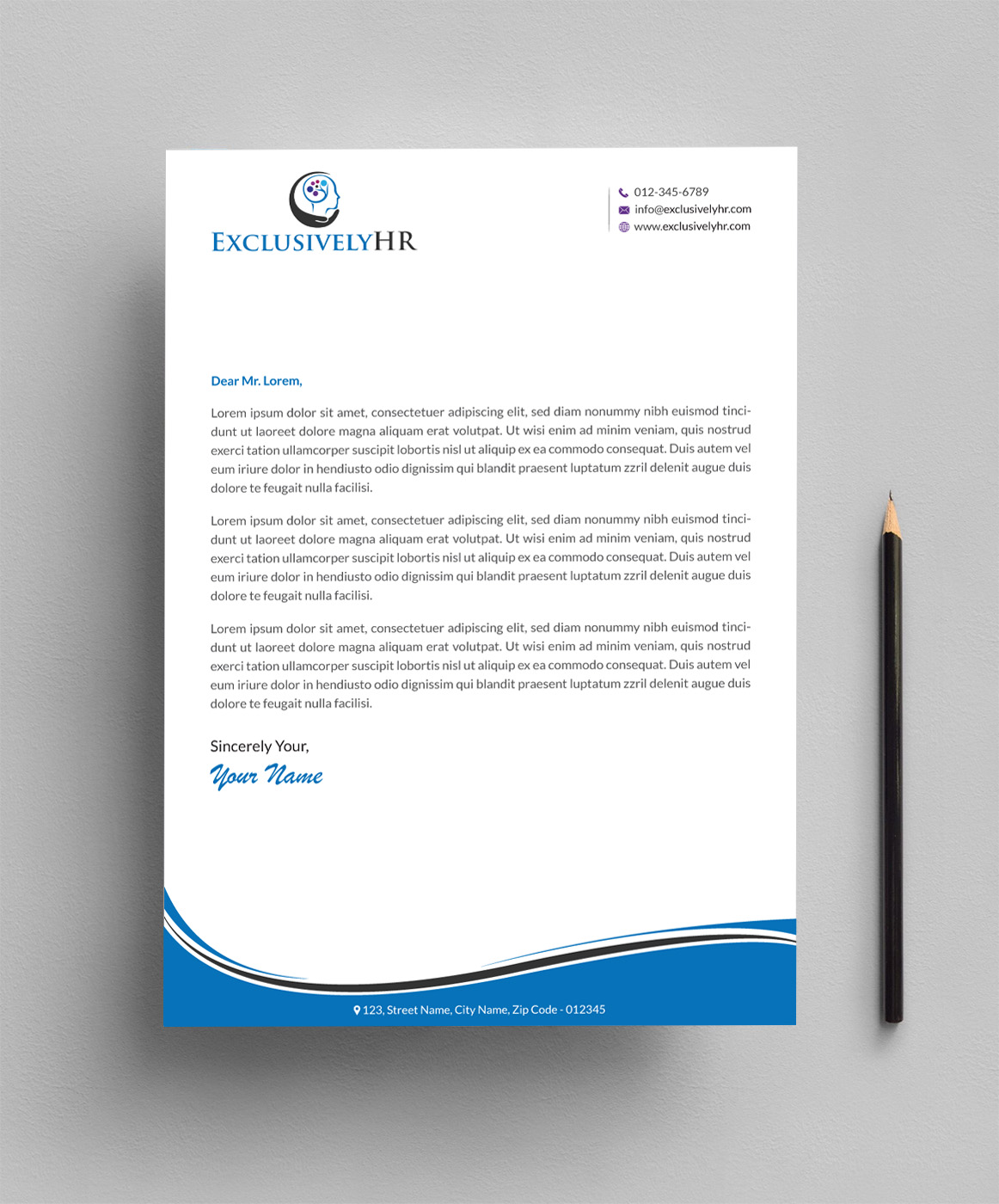 Diseño de Membrete por Infinitive Technology para este proyecto | Diseño #19566530