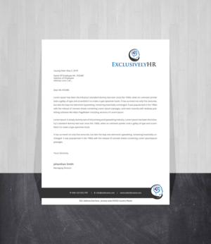 Letterhead Design by Creations Box 2015 for this project | Design #19578337