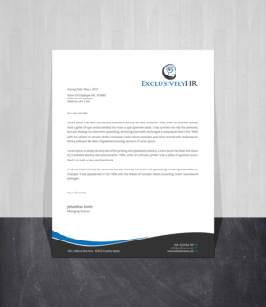 Letterhead Design by Creations Box 2015 for this project | Design: #19578339