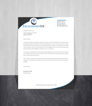 Letterhead Design by Creations Box 2015 for this project | Design: #19578690