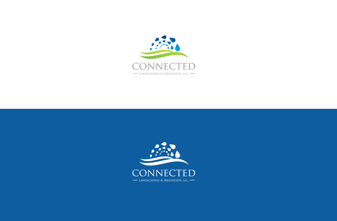 Logo Design by GLDesigns for Connected Landscaping and Irrigation | Design #19568745