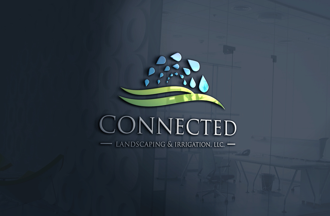 Logo Design by GLDesigns for Connected Landscaping and Irrigation | Design #19568747