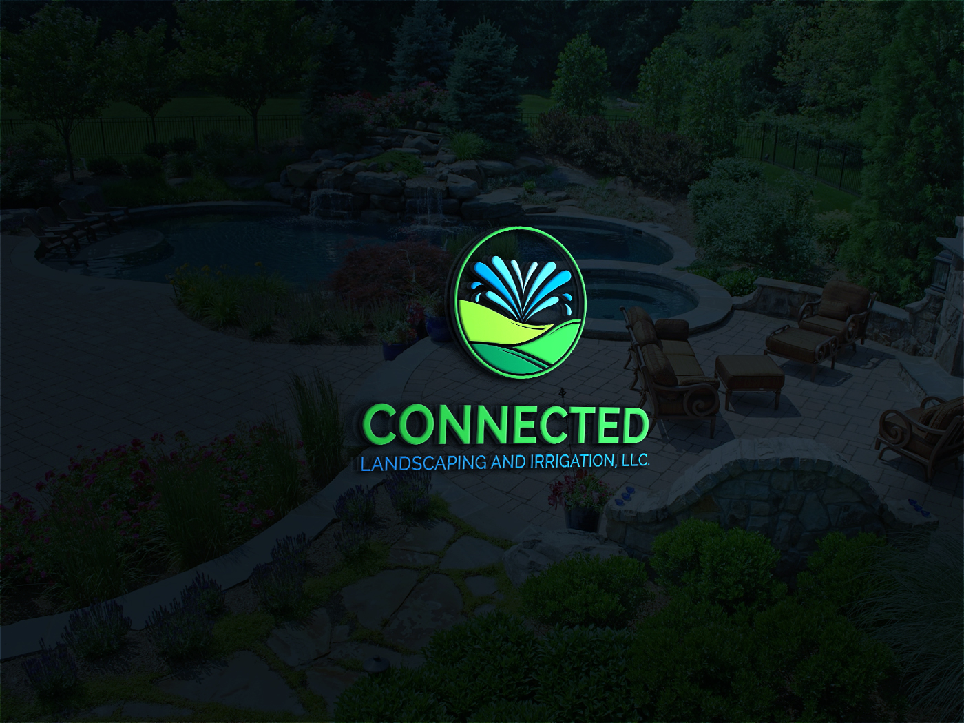 Logo Design by Deziners Zone for Connected Landscaping and Irrigation | Design #19577951