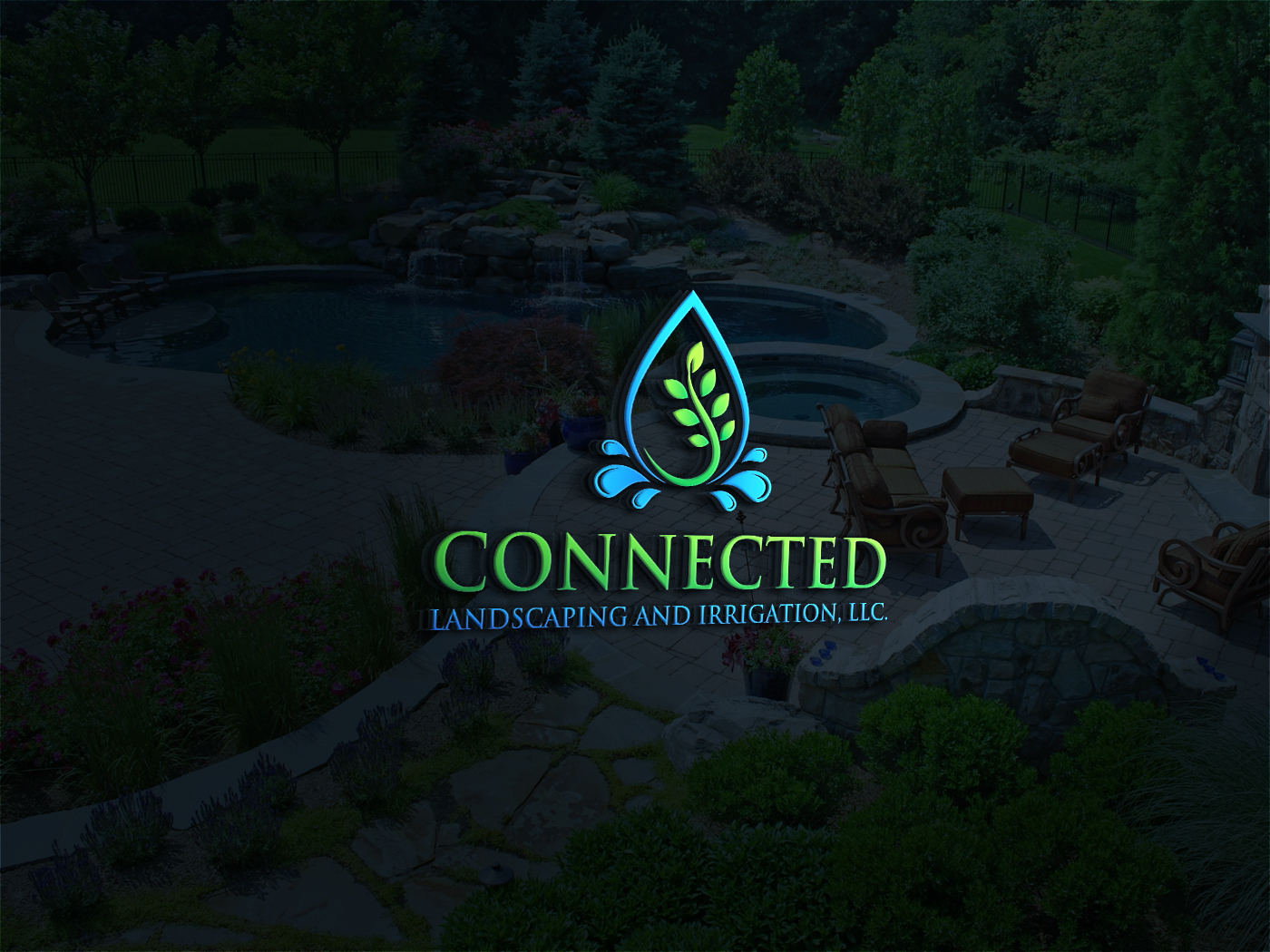 Logo Design by Deziners Zone for Connected Landscaping and Irrigation | Design #19577952