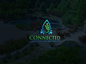 Logo Design by Deziners Zone for Connected Landscaping and Irrigation | Design: #19577952
