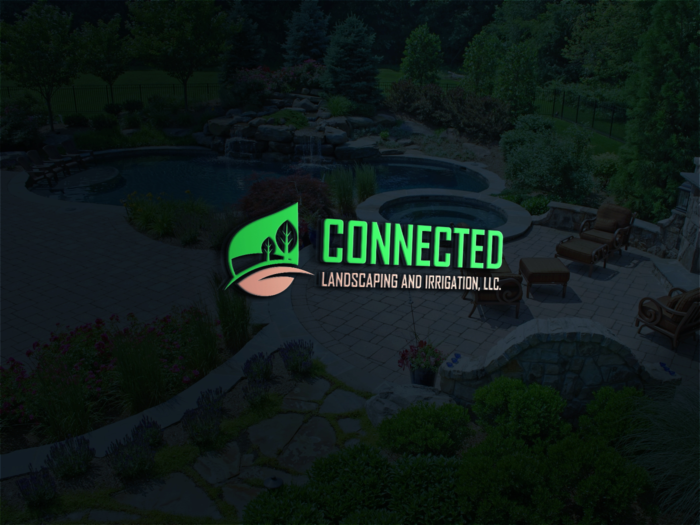 Logo Design by Deziners Zone for Connected Landscaping and Irrigation | Design #19577955