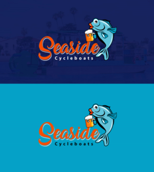 Logo Design by quantumwebtech for Seaside Cycleboats | Design: #19568562