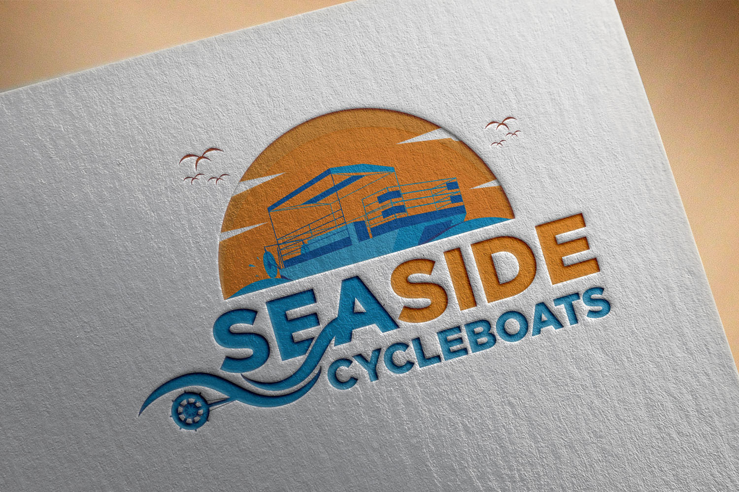 Logo Design by Rzk for Seaside Cycleboats | Design #19608295