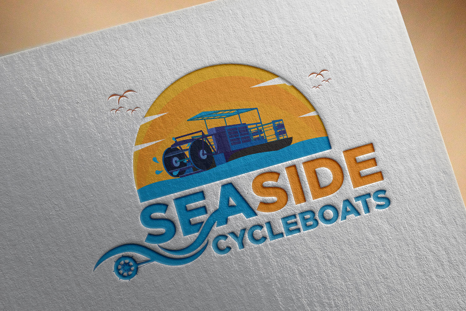 Logo Design by Rzk for Seaside Cycleboats | Design #19624533