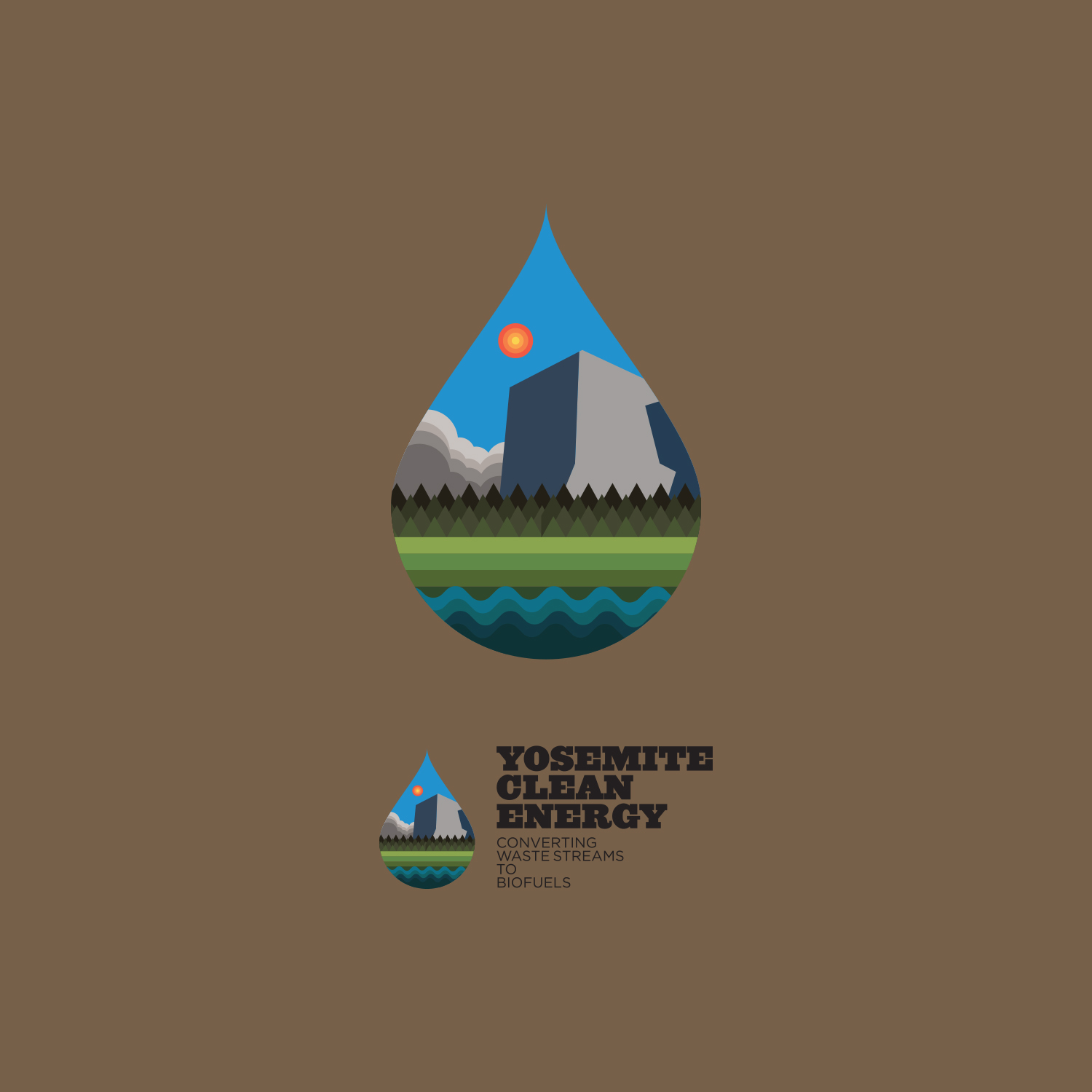 Logo Design by Dan Oliveira for Yosemite Clean Energy | Design #19571177