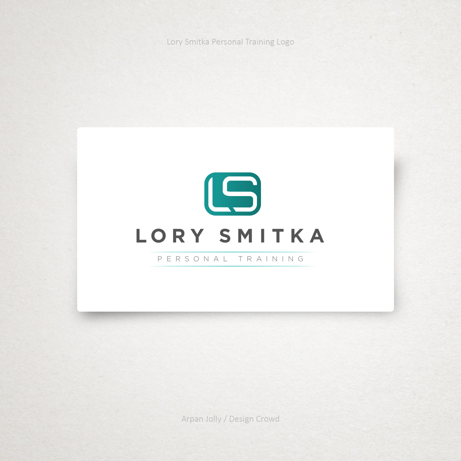 Logo Design by Arpan Jolly for Lory Smitka Personal Training & Holistic Nutrition | Design #19590220