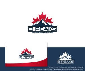Diseño de Logo por alvinnavarra para 3 Peaks Entertainment Inc. | Diseño: #19584158