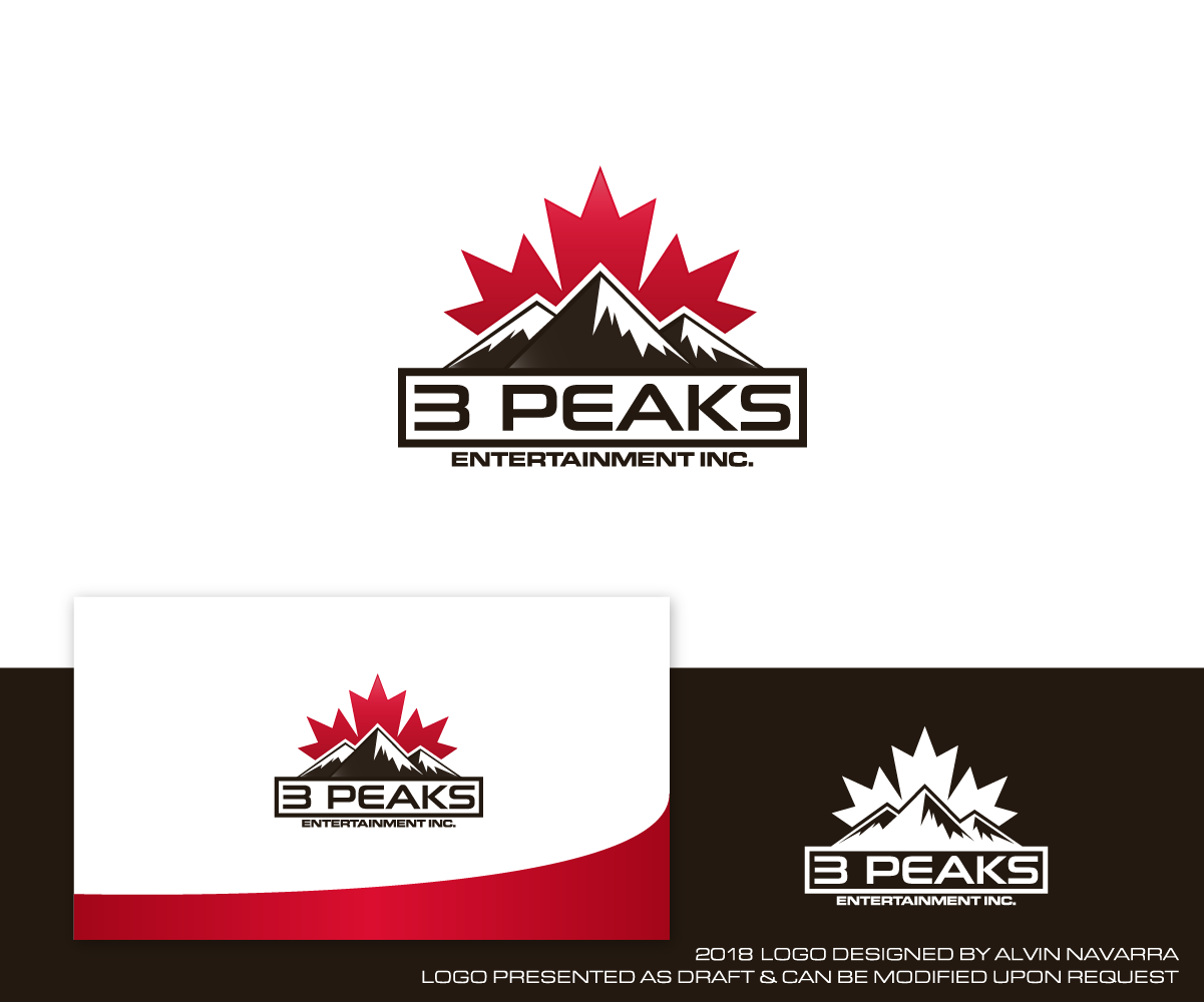 Diseño de Logo por alvinnavarra para 3 Peaks Entertainment Inc. | Diseño #19584197