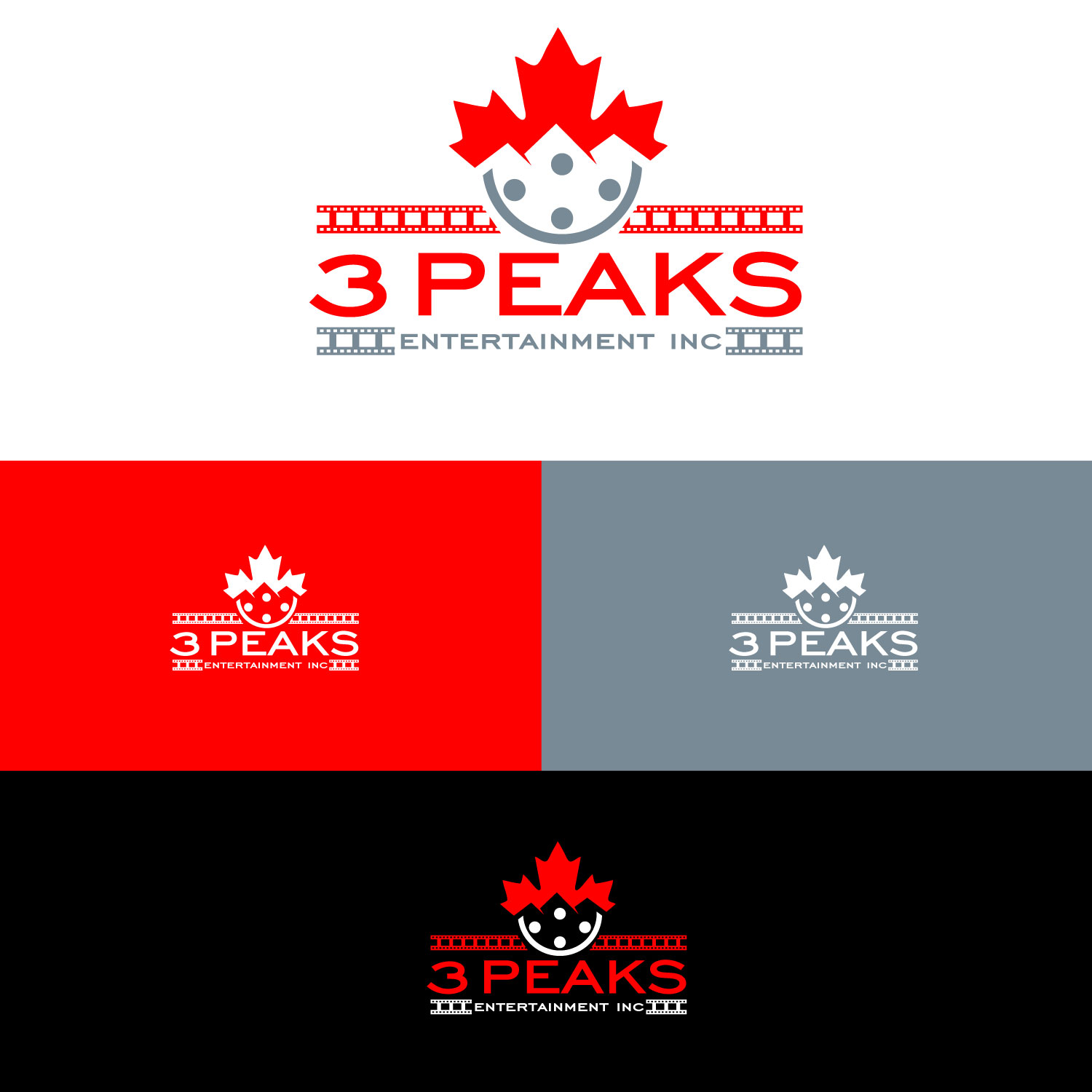 Design de Logo par e-graphics pour 3 Peaks Entertainment Inc. | Design #19578246
