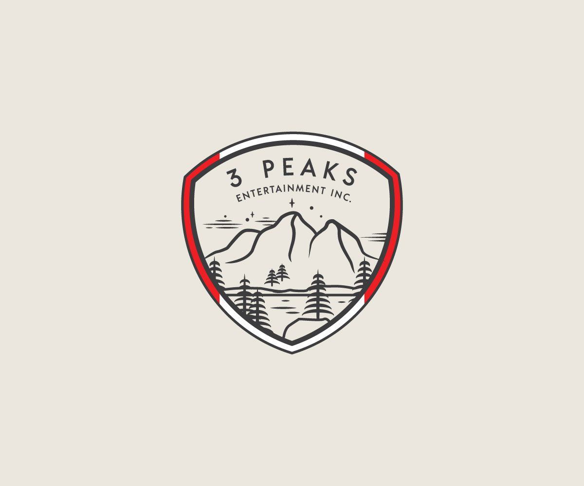 Logo Design by 91.kremena.petrova for 3 Peaks Entertainment Inc. | Design #19573642