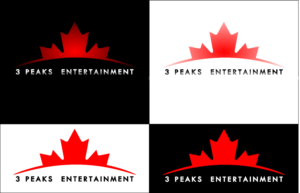 Diseño de Logo por Mclickster Designs para 3 Peaks Entertainment Inc. | Diseño: #19599512