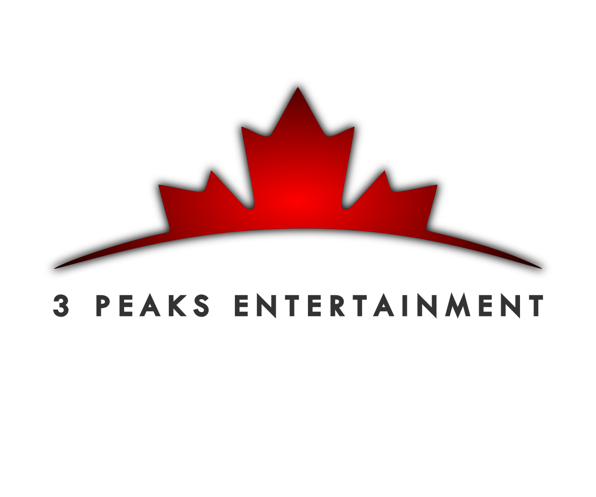 Logo Design by Mclickster Designs for 3 Peaks Entertainment Inc. | Design #19710064