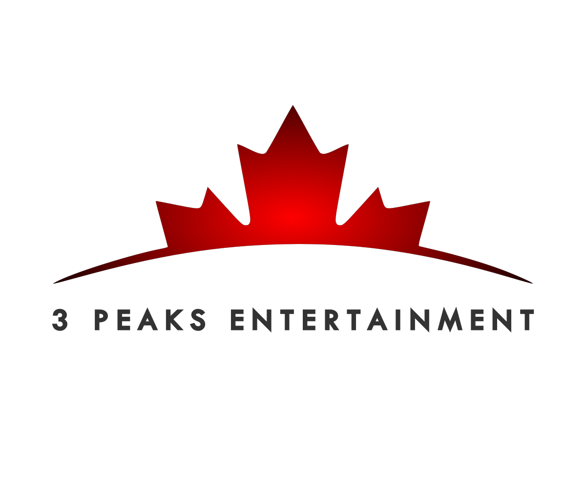 Logo Design by Mclickster Designs for 3 Peaks Entertainment Inc. | Design #19722039