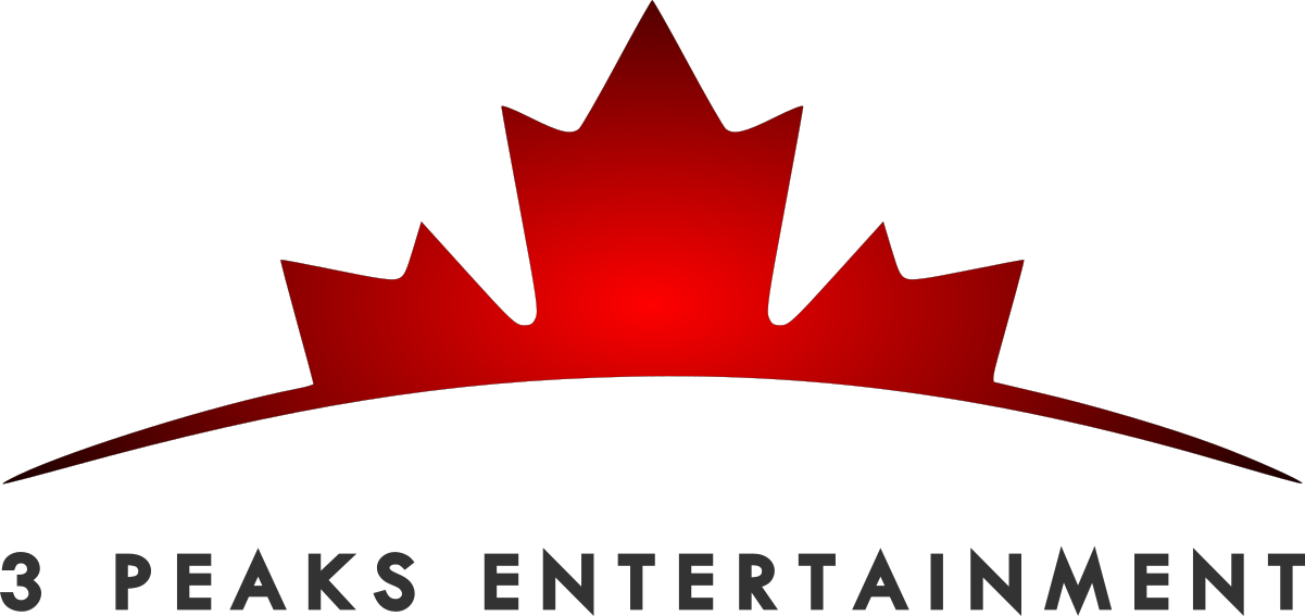 Logo Design by Mclickster Designs for 3 Peaks Entertainment Inc. | Design #19722091
