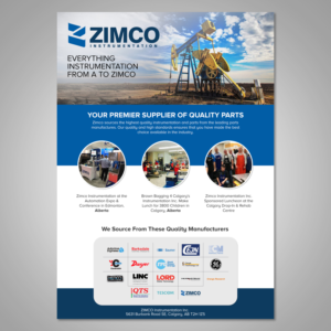 Diseño de Flyer por creative.bugs para Zimco Instrumentation Inc. | Diseño: #19567411