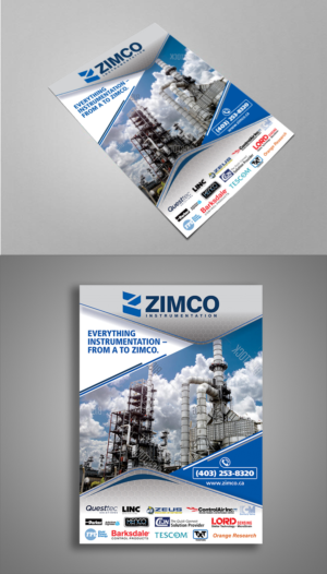 Diseño de Flyer por ecorokerz para Zimco Instrumentation Inc. | Diseño: #19567169