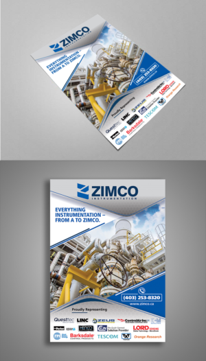 Flyer-Design von ecorokerz für Zimco Instrumentation Inc. | Design: #19581398