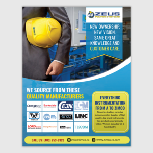 Diseño de Flyer por Pd Work para Zimco Instrumentation Inc. | Diseño: #19570071