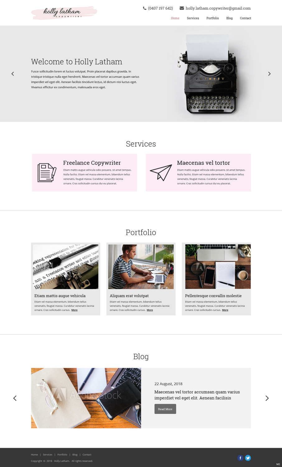 Web Design by pb for this project | Design #19578907