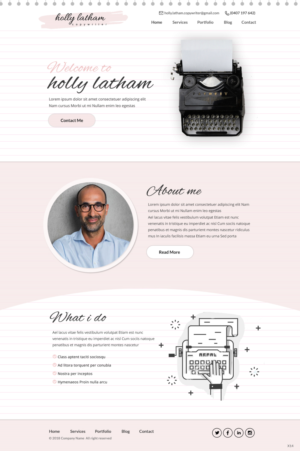 Web Design by pb for this project | Design: #19621660