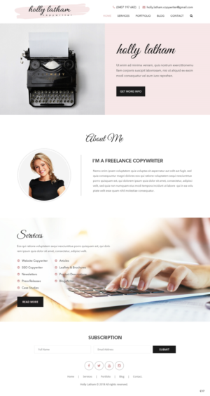 Web Design by pb for this project | Design: #19651767