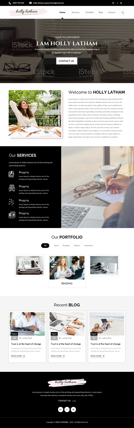 Web Design by rightway for this project | Design #19588947