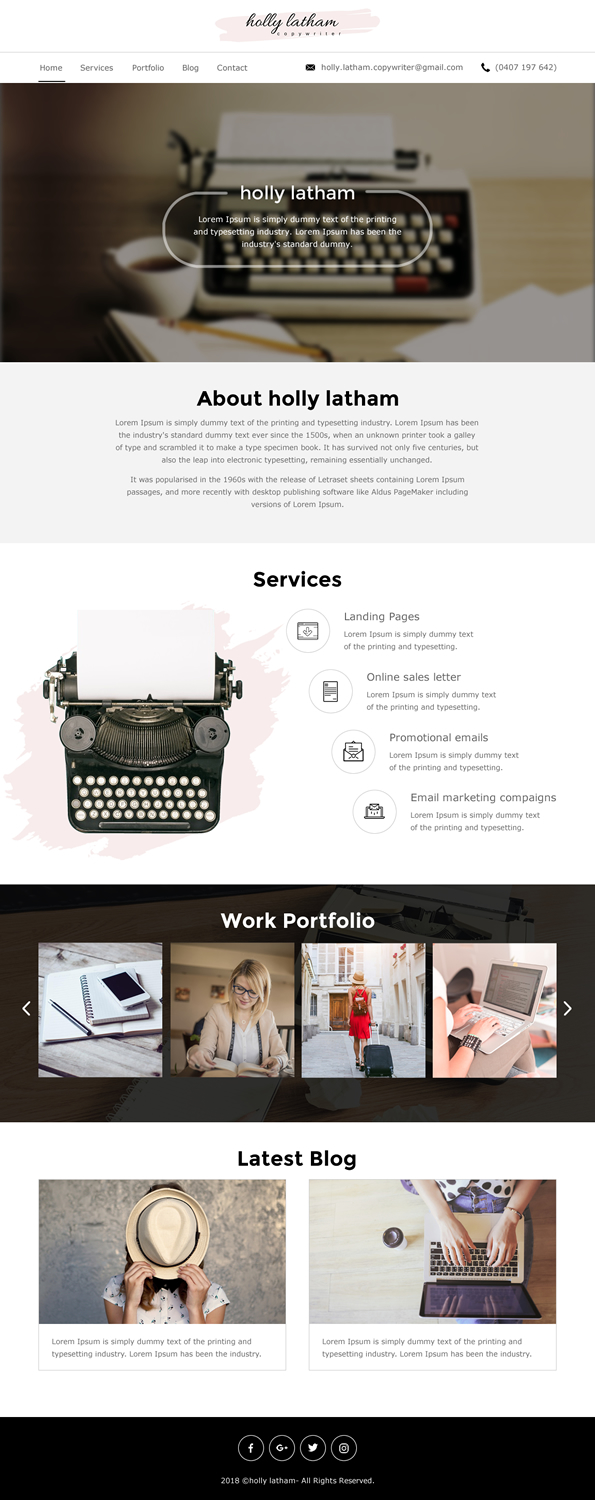 Web Design by rightway for this project | Design #19588951