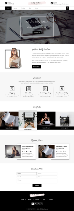 Web Design by rightway for this project | Design: #19588955