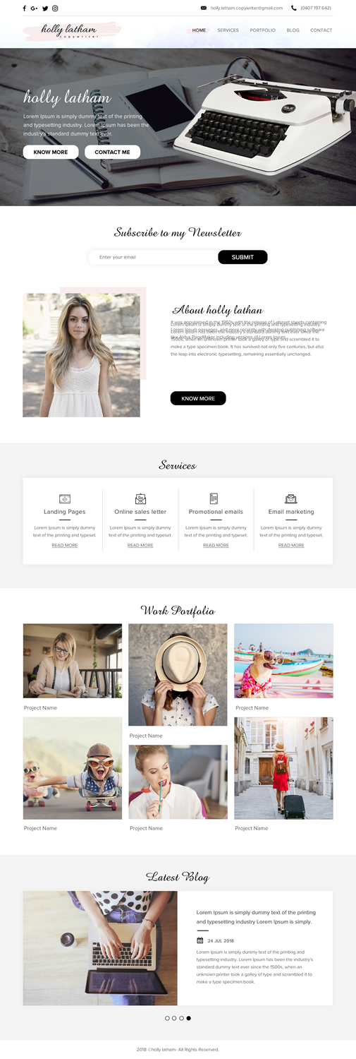 Web Design by rightway for this project | Design #19659919