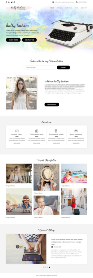 Web Design by rightway for this project | Design: #19659920