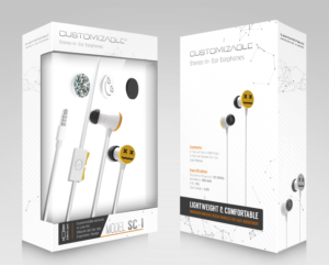 Wired Earphone Creative Packaging Design | Packaging Design by SAI DESIGNS