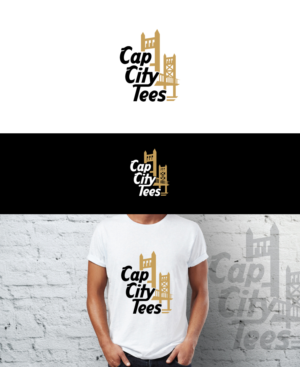 Logo Design by ecorokerz for CAP CITY TEES AND EMBROIDERY LLC | Design #19575177