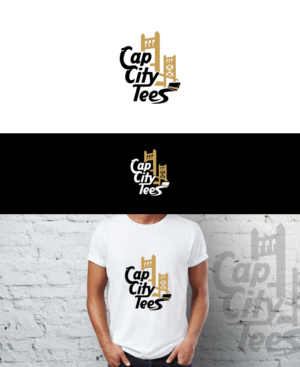 Logo Design by ecorokerz for CAP CITY TEES AND EMBROIDERY LLC | Design: #19624933