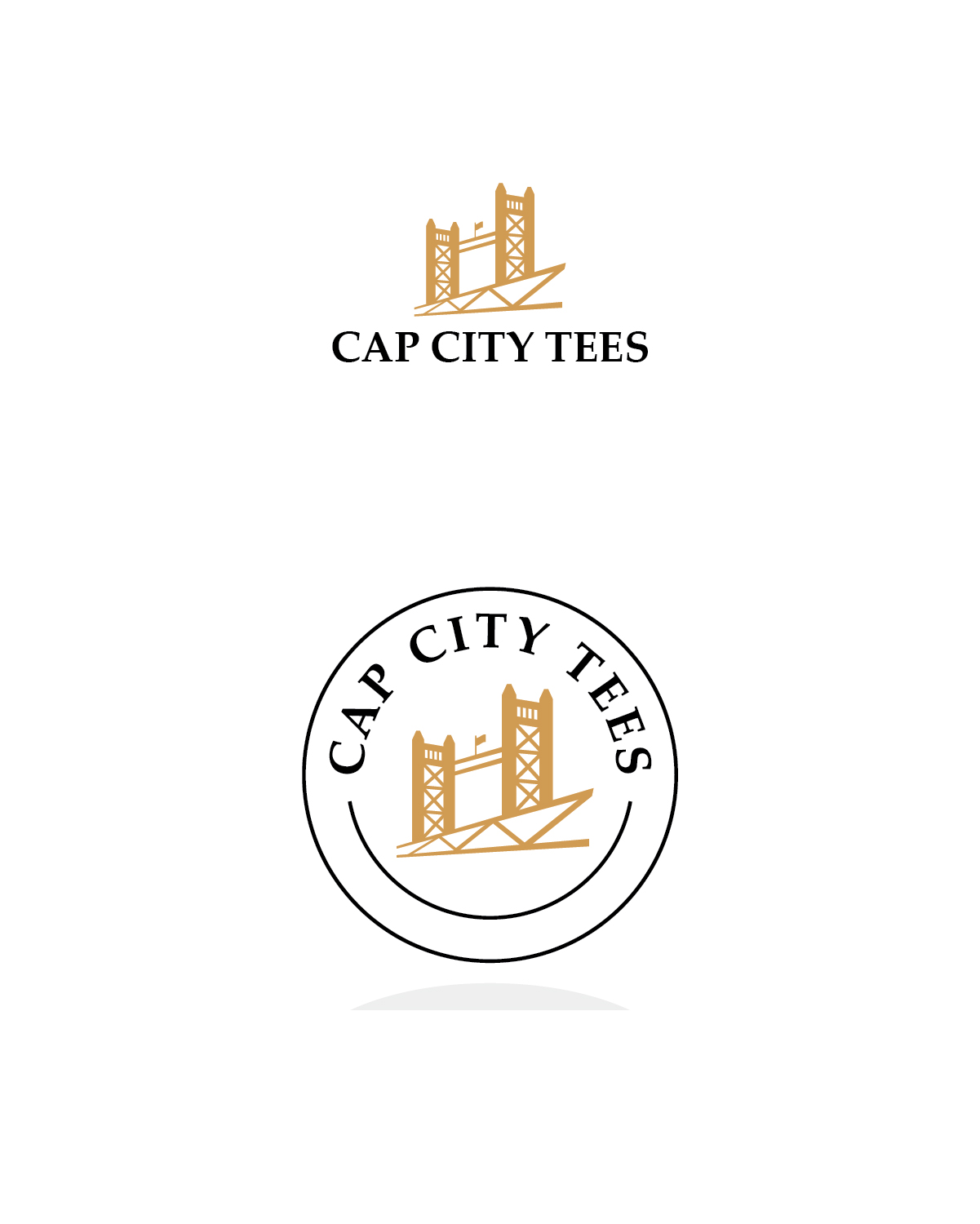 Logo Design by Muhammad Imran 3 for CAP CITY TEES AND EMBROIDERY LLC | Design #19573536