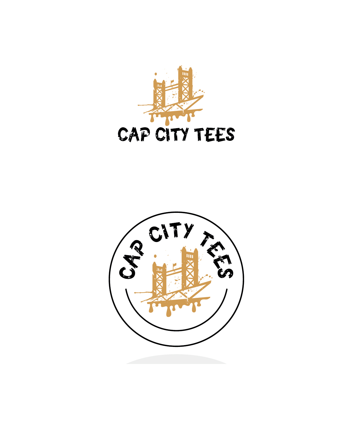 Logo Design by Muhammad Imran 3 for CAP CITY TEES AND EMBROIDERY LLC | Design #19626786
