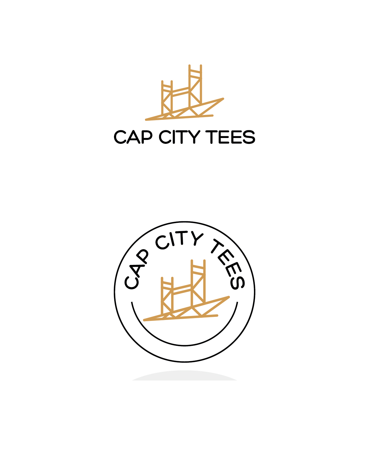 Logo Design by Muhammad Imran 3 for CAP CITY TEES AND EMBROIDERY LLC | Design #19626787