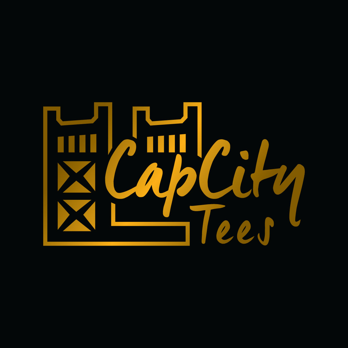 Logo Design by **INCREDIBLEDESIGNERS** for CAP CITY TEES AND EMBROIDERY LLC | Design #19578495